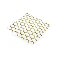 Gold Tone Grille 16 x 8mm