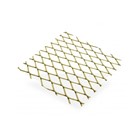 Gold Tone Grille 16 x 8mm